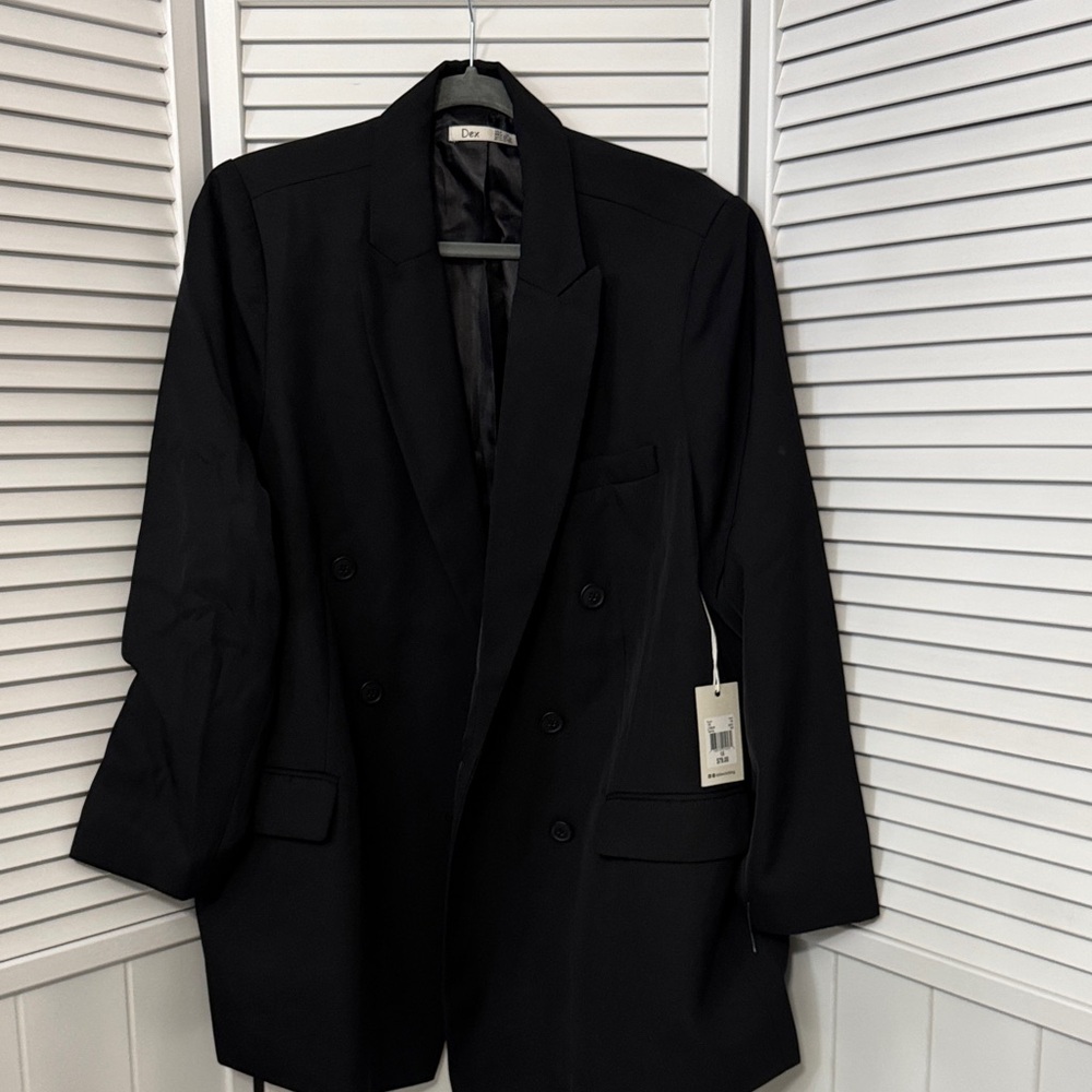 NWOT - Dex Charcoal Blazer